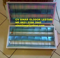 Kap Lampu RM TL LED 2x10 watt Kap Lampu RM TL LED 2x10 watt